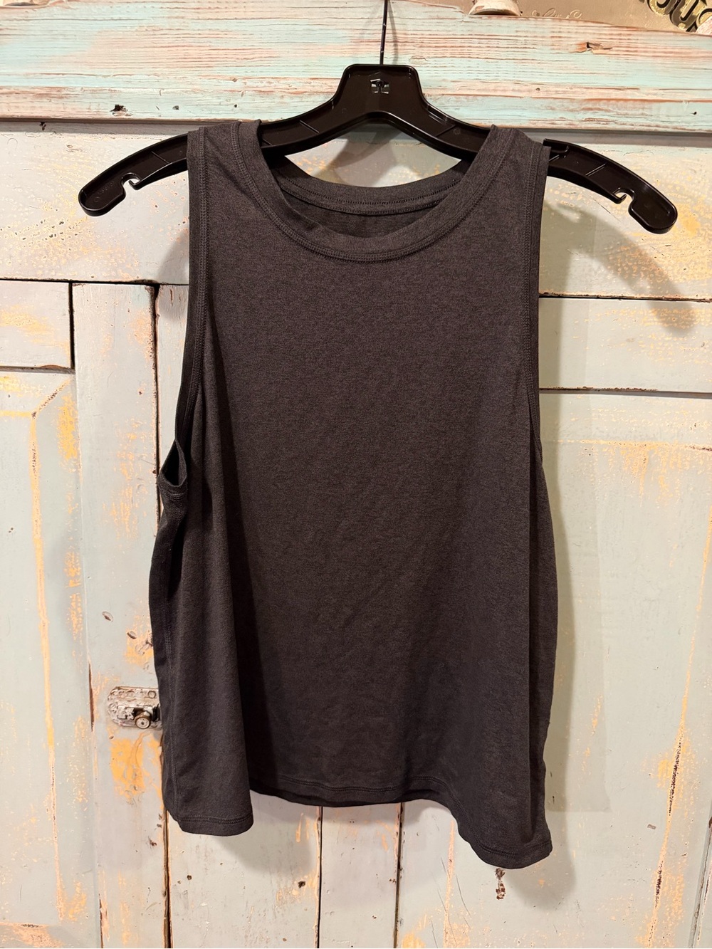 Athleta Move With Ease Tank Black Heather
